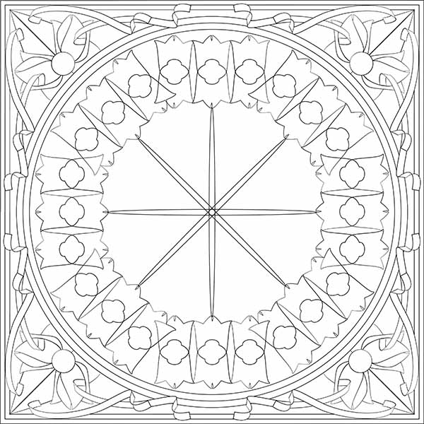 Contour Drawing Examples for 24 Colored Pencil Practice